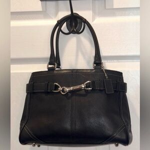COACH Glovetanned soft Leather Hampton Bag